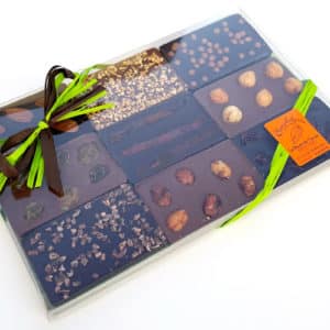 9 mini tablettes chocolat - damien pineau - la route du cacao