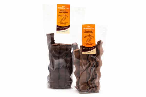 Croquinettes LA ROUTE DU CACAO CHOCOCLAT NOIR ET LAIT